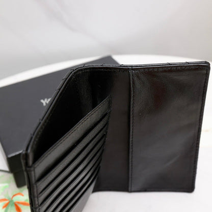 LYP34 High quality leather 10X14CM wallet with box