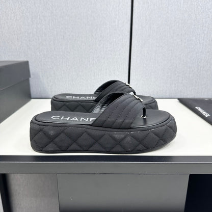 MBCS15 Leather Slippers Size 35-40 Shoes with Box