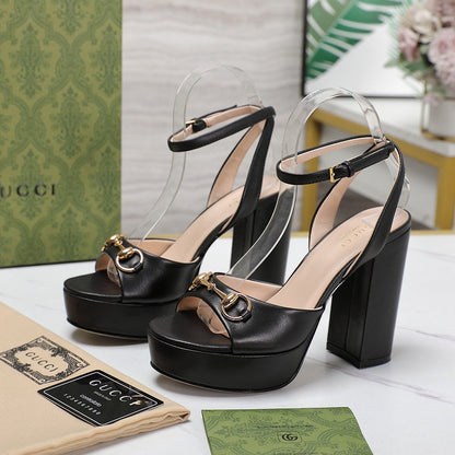 JHGS7 Slipper 11.5CM Heel Size 35-42 Shoes with box