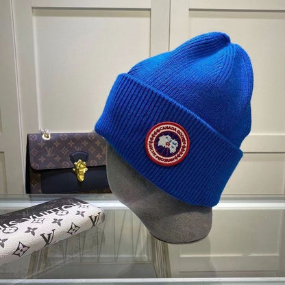 PGH1   Side label yarn knitted hat