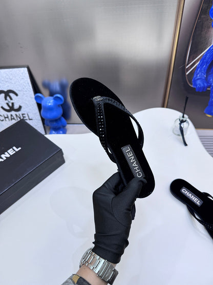 MBCS4 Leather Slippers Size 35-42 Shoes with Box