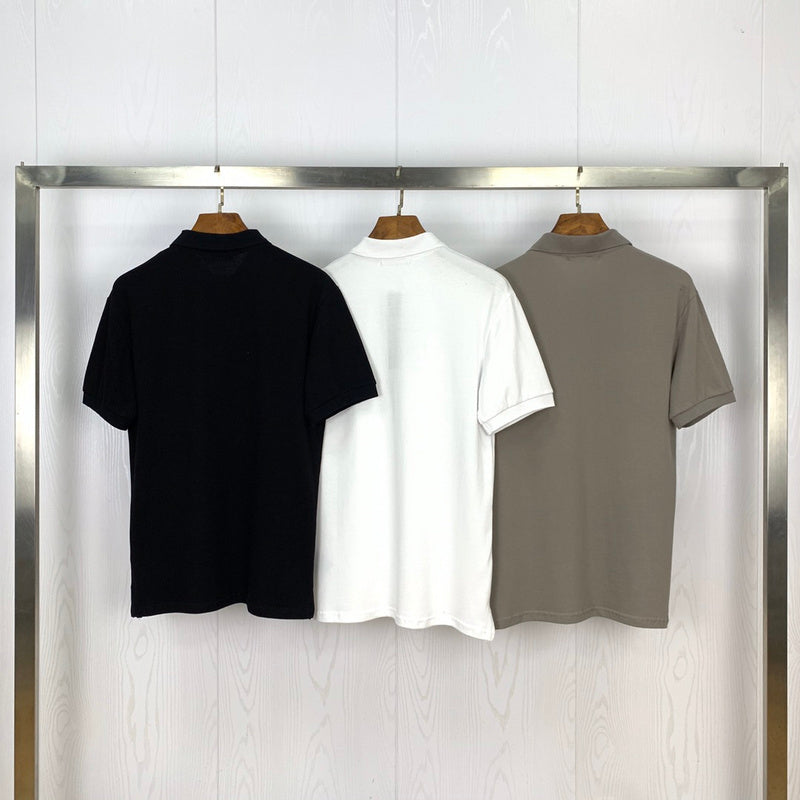 STC23 New men's polo shirt summer short sleeved top Clothing