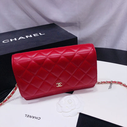 XCP018 Bag leather 19-13-4CM Bag Gold