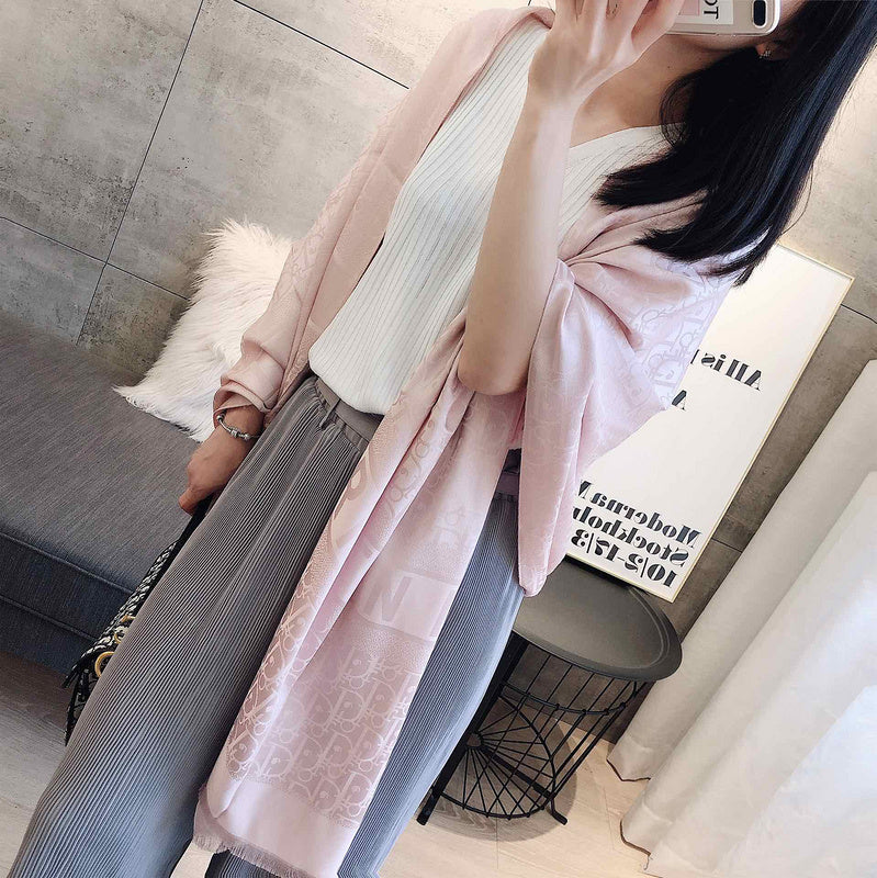 XDC3 silk satin 70-180CM scarf