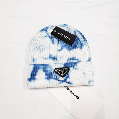 PPRH1  Tie dye knitted hat