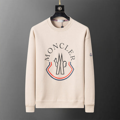 MOC038  New men's autumn and winter double-sided cotton new pullover hoodie clothing