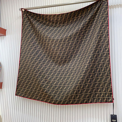 XFC5 Silk satin 90-90CM scarf