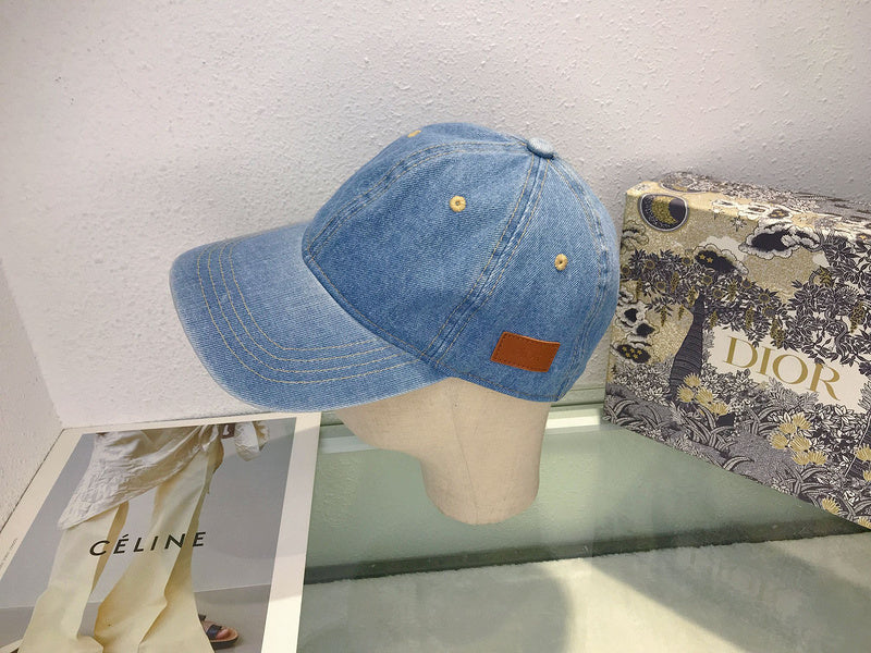 DIH38 New Sun Hat Denim Duck Tongue Hat
