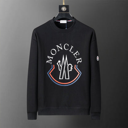MOC038  New men's autumn and winter double-sided cotton new pullover hoodie clothing