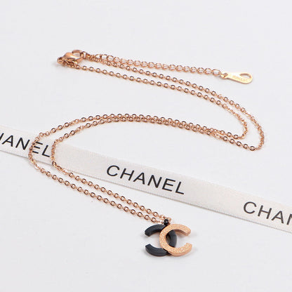 CHN8 Necklace 316L steel plating gold Jewelry