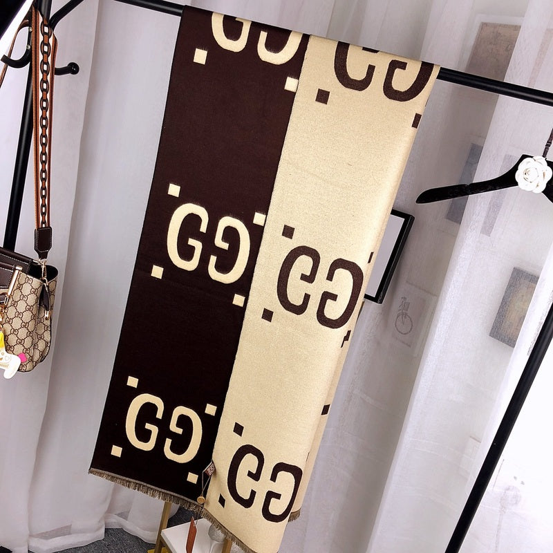XGC11 cashmere blend 65-190CM Scarf
