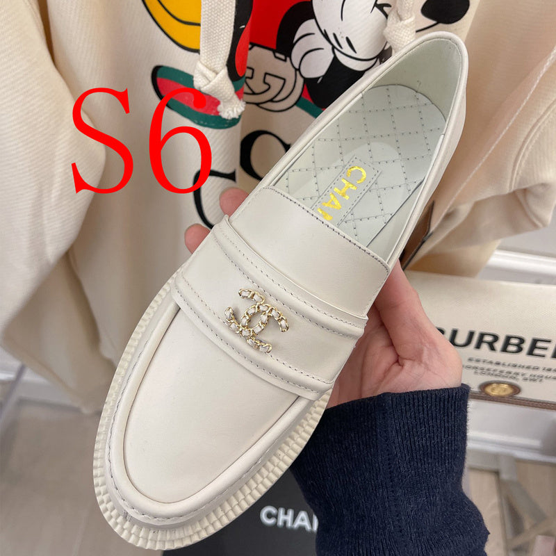 MBCS5 Women Leather 2CM shoes 35-41 Shoes with box