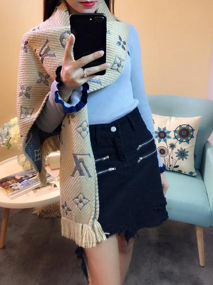 LSC5 Wool blend 35-180CM Scarf
