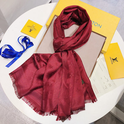 XLC04 Silk satin 70-180CM Scarf