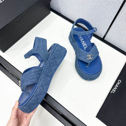 MBCS16 Leather Slippers Size 35-40 Shoes with Box