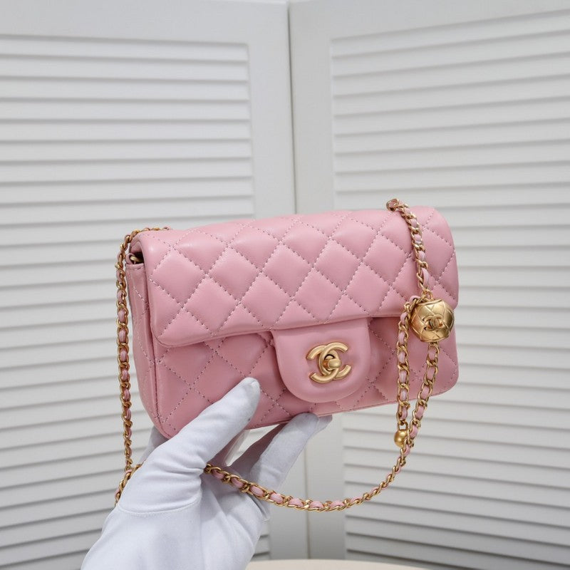 LCP13 Leather shoulder bag 20-12-7CM Bags