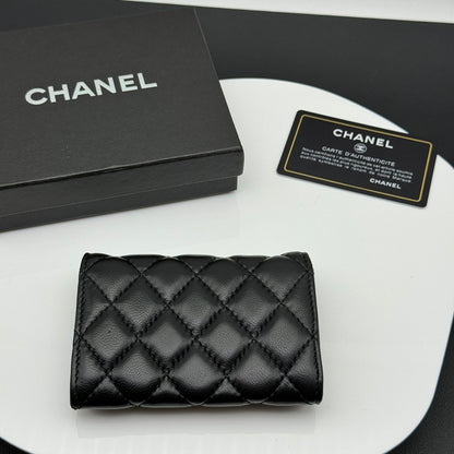 LCP39 Wallet Bag 11-7.5-2CM Leather bags with box
