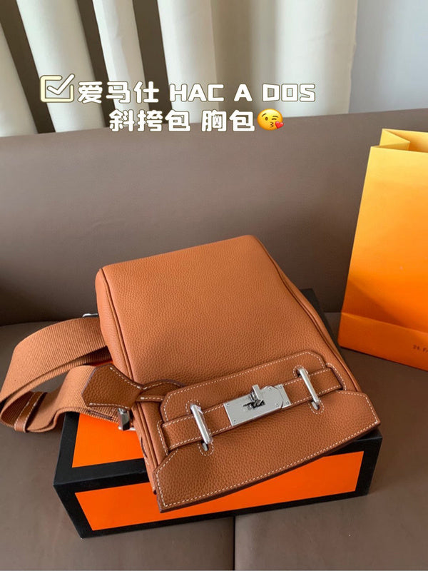 AHP3 Leather Bag 21-19CM Shoulder bags with box