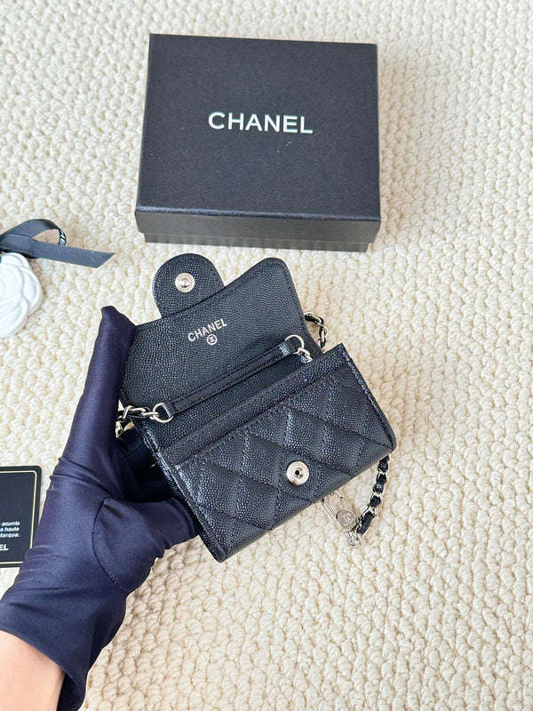 LCP02 Wallet Bag 13.1-7.5-2.1CM Leather bags with box