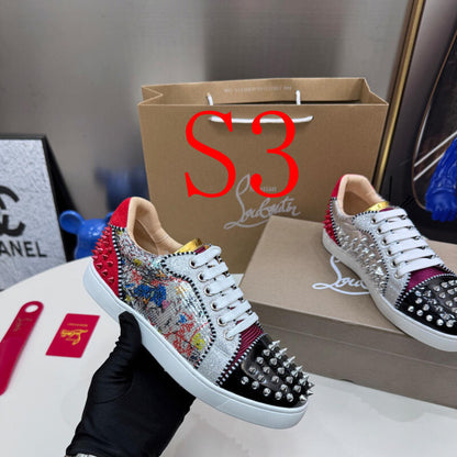 MCLS11 Women 35-40 and Men 40-45 Leather Shoes With Box