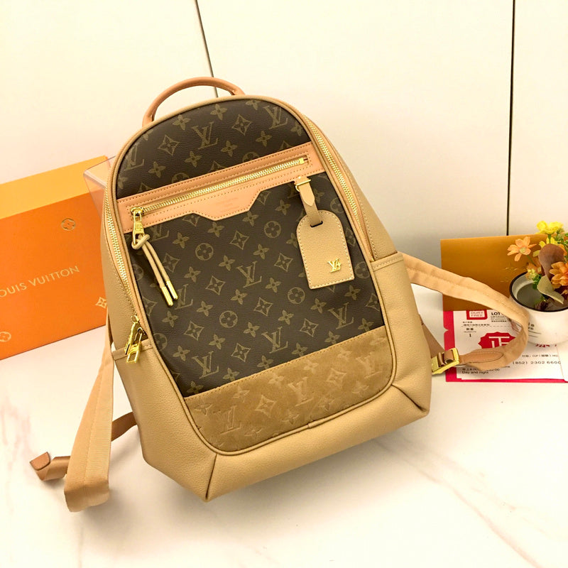 LLP172 Leather Bag 31-44-19CM backpack Bags