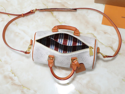 LLP198 Leather Bag 25-15-11CM Shoulder bags