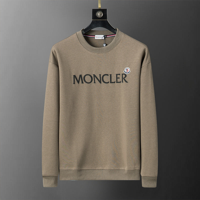 MOC035 New men's autumn and winter double-sided cotton new pullover hoodie clothing