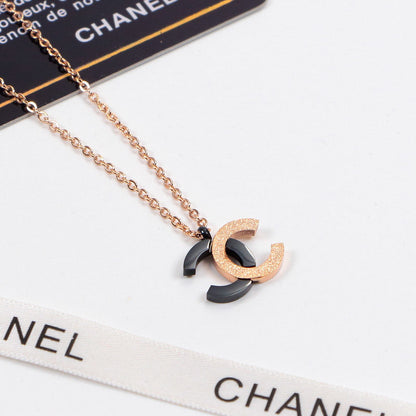 CHN8 Necklace 316L steel plating gold Jewelry