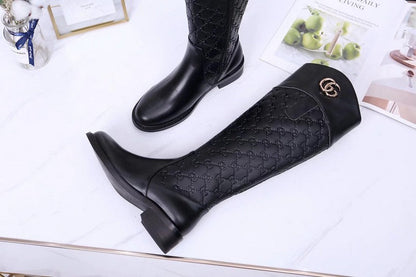 BGS11 Women Boot 35-42 heel 3.5cm shoes with box