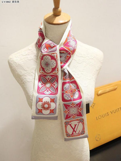 LSC77 Silk cotton 9-120CM scarf