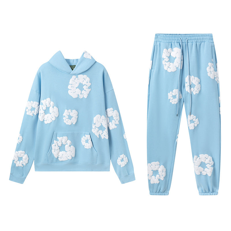 MMC6 New Kapok Flower Set Hoodie+Sports Pants clothes