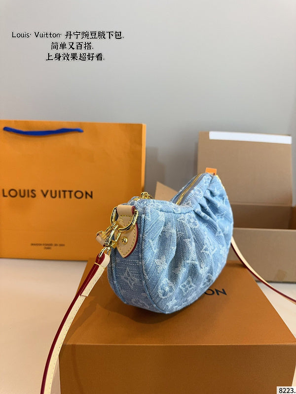 MLP39 Leather Bag 22-5-13CM Bags with Box