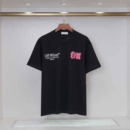 OFFC35   Men's and women's summer short-sleeved T-shirt clothes