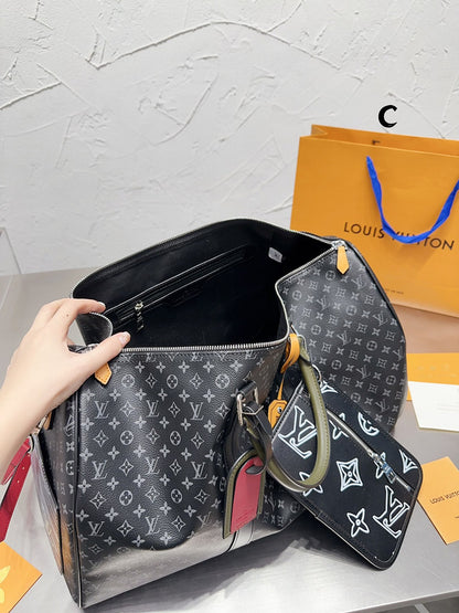 MLP34 Leather Bag 50-23-29CM Travel Bags