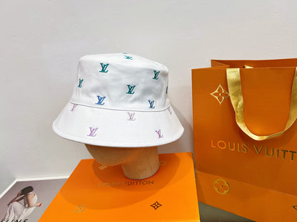 LVH01 New fisherman hat, can be worn on both sides Hats