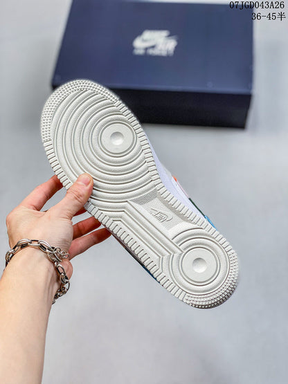 BJS010 Leather Man and Women 36-45 Shoes With box