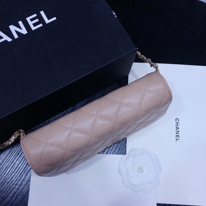 XCP018 Bag leather 19-13-4CM Bag Gold