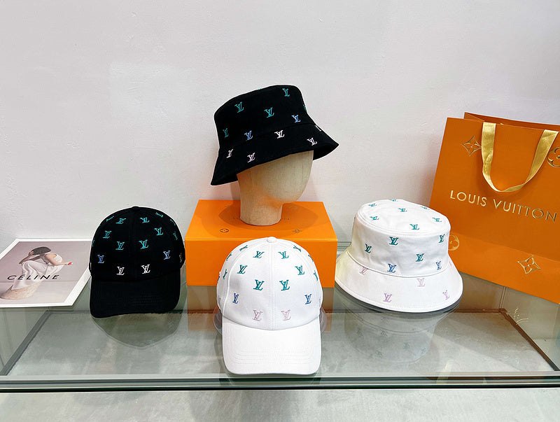 LVH01 New fisherman hat, can be worn on both sides Hats