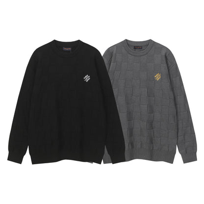 LVC028  New men's and women's high-quality autumn and winter sweaters, wool pullovers, clothing