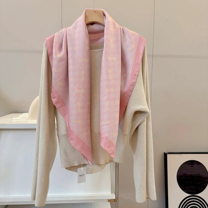 XGC30 Silk satin 90-90CM Scarf
