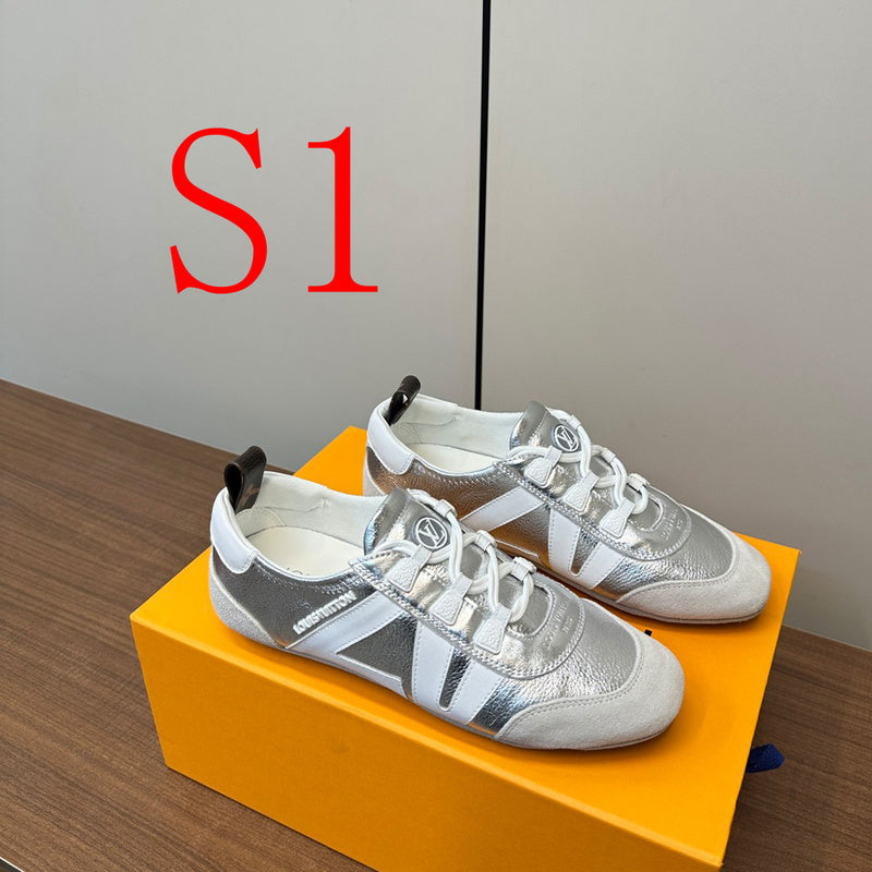 GLS20 High Quality Leather Women35-42 Shoes with box