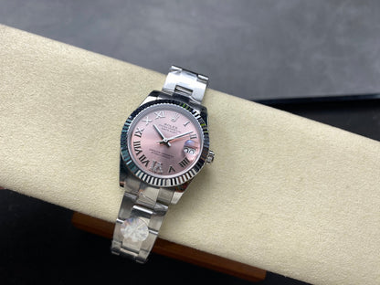 RW6  Women's Oyster log watch 31mmHigh quality fully automatic mechanical watch