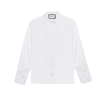 GUC082 New men's shirt with long sleeves Clothing