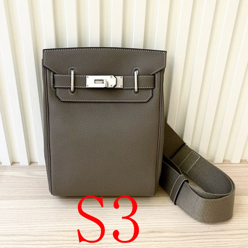LHP4 Leather18-28-8CM Bag Shoulder 69~125CM Strap Bags
