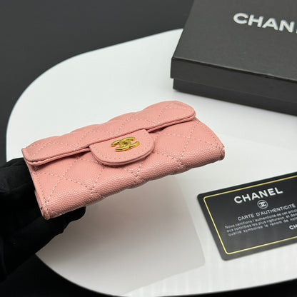 LCP34 Wallet Bag 11-7.5-2CM Leather bags with box