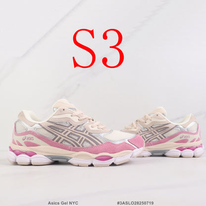 BAS51 Leather Women Man 36-45 shoes with box