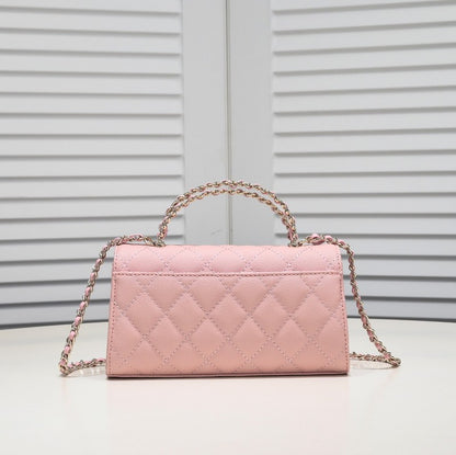 LCP01 Leather shoulder bag 19-10-4.5CM Bags