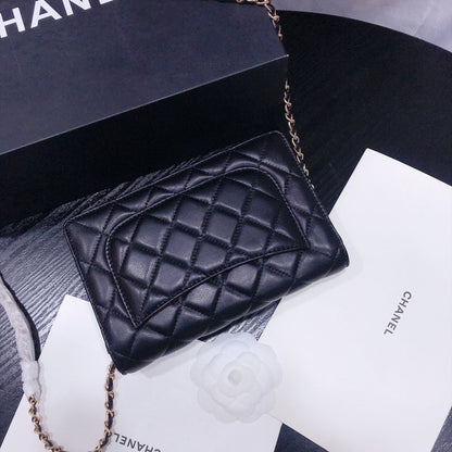 XCP018 Bag leather 19-13-4CM Bag Gold