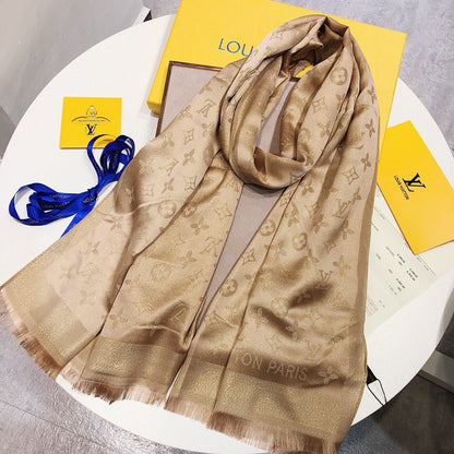 XLC04 Silk satin 70-180CM Scarf