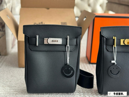 AHP2 Leather Bag 21-19CM Shoulder bags with box